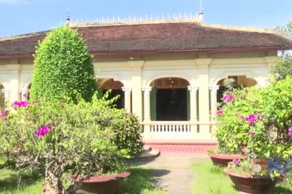 L'ancien village de Dông Hoà Hiêp, commune de Cai Be, province de Dông Thap est l'une des destinations touristiques attrayantes. Photo: VNA