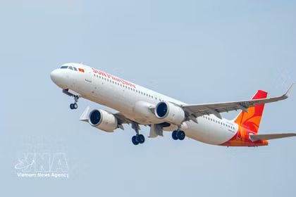 Avion de la compagnie Sun PhuQuoc Airways. Photo : VNA