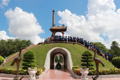 Le 9 décembre 2013, la citadelle de Quang Tri a été officiellement reconnue comme vestige national, en hommage à son importance capitale dans le parcours pénible mais héroïque de la nation vers l’indépendance et la liberté. Photo : VNA