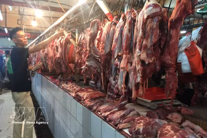 En Indonésie, la viande bovine demeure un produit stratégique dont l’offre dépend encore fortement des importations. Photo: VNA