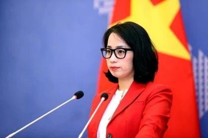Pham Thu Hang, porte-parole du ministère vietnamien des Affaires étrangères. Photo : Ministère des Affaires étrangères