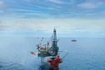 La phase 3 du projet de développement du champ pétrolier Dai Hung produit son premier flux de pétrole commercial. Photo: VietnamPlus