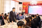 L'ambassadeur du Vietnam en République tchèque, Duong Hoài Nam prend la parole. Photo: VNA