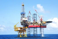 la plate-forme autoélévatrice PV DRILLING I. Photo: VNA