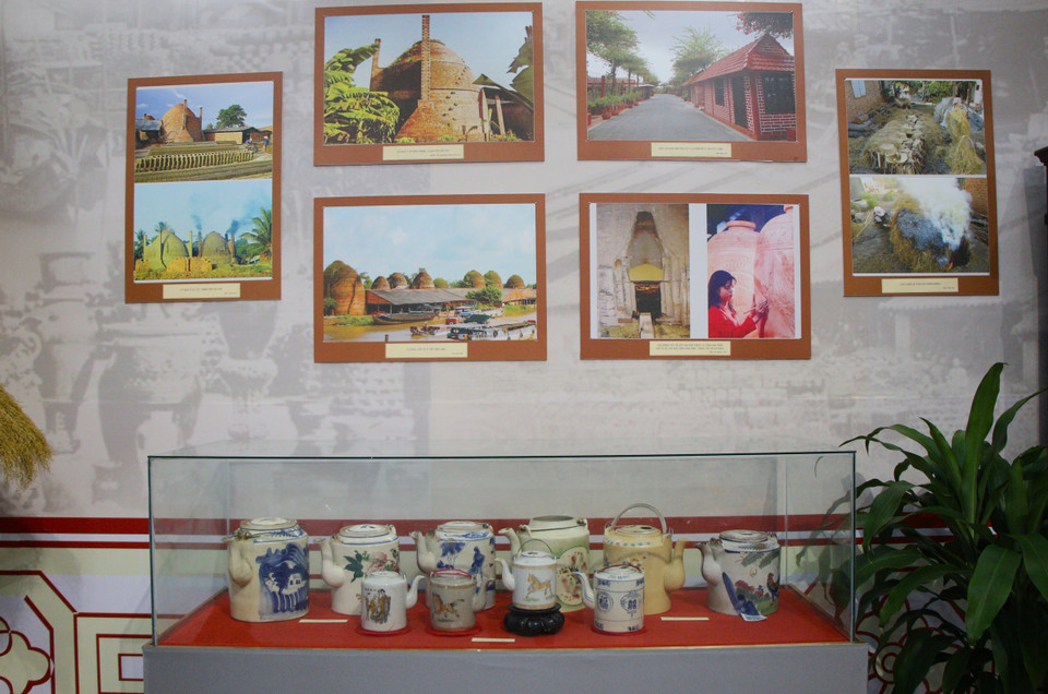 Espace d’exposition céramique de l’Association de briques et céramiques artisanales de Vinh Long.