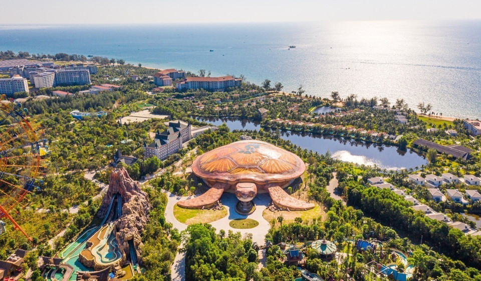 Zone de visite, de tourisme et d'expérience de l'Aquarium VinWonders Phú Quốc.