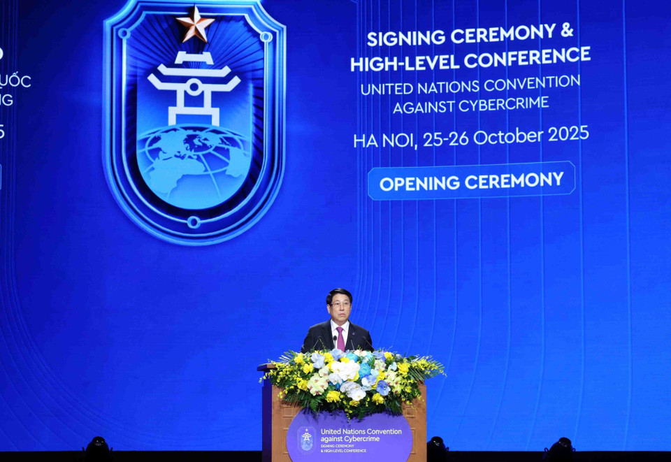 Le président Luong Cuong. Photo: VNA