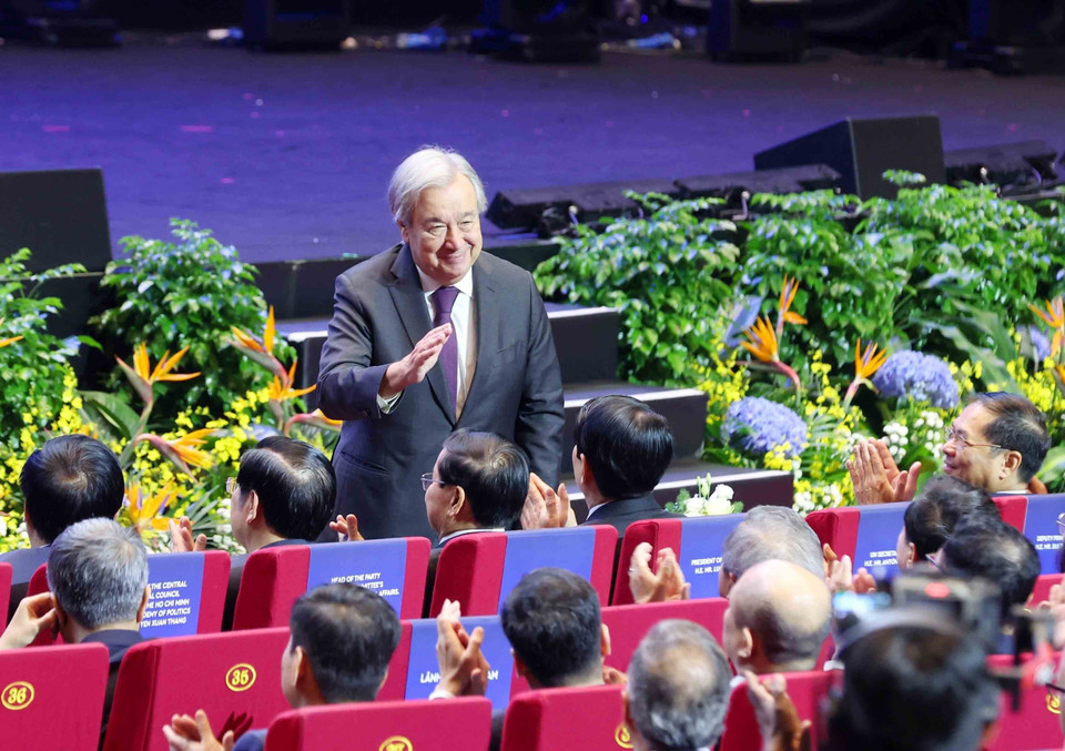 Le secrétaire général des Nations unies António Guterres. Photo: VNA