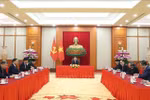  Entretien téléphonique entre To Lam et Xi Jinping. Photo: VNA