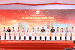 Cérémonie de lancement de nombreux projets importants à Ho Chi Minh-Ville à l’approche de la Fête nationale. Photo: VNA