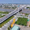 Le pont Tran Hoang Na, qui enjambe la rivière Can Tho. Photo: VNA