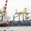 Au port MPC de Hai Phong. Photo : VNA