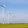 Parc éolien de Hanbaram dans la province de Khanh Hoa. Photo: VNA