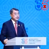 Le Premier ministre Le Minh Hung s'exprime lors de l'événement. Photo: VNA