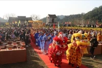 Ouverture de la fête printatière du site de Yen Tu. Photo: VNA