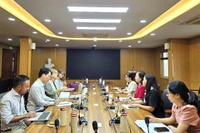 Séance de travail entre l'Association des agriculteurs du Vietnam et la FAO. Photo: hoinongdan.org.vn