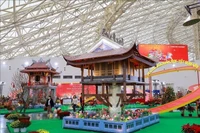 Espace « Têt des retrouvailles » à la Foire du Printemps 2026 à Hanoï. Photo: VNA