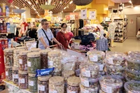 L’IPC a connu une hausse de 3,51 % sur les trois premiers mois de l’année. Photo: VNA