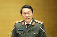 Le général Luong Tam Quang, membre du Bureau politique et ministre de la Sécurité publique. Photo: VNA