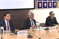 Des participants au 2ᵉ Dialogue Vietnam-Inde sur la sécurité maritime à New Delhi. Photo: VNA