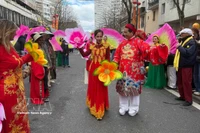 Dans cette ambiance festive, la délégation vietnamienne s’est une nouvelle fois distinguée. Photo: VNA