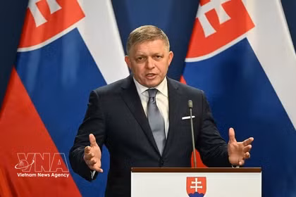 Le Premier ministre slovaque Robert Fico. Photo: AFP/VNA