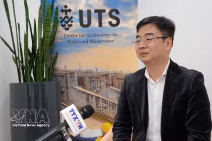 Le professeur Nghiem Duc Long, directeur du Centre pour l’environnement et l’eau de l’Université de technologie de Sydney (UTS) et président de l’Association des intellectuels et experts vietnamiens en Australie (VASEA). Photo: VNA