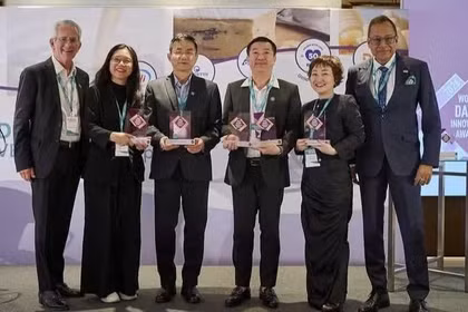 Vinamilk remporte cinq prix aux World Dairy Innovation Awards 2026. Photo: Xavier