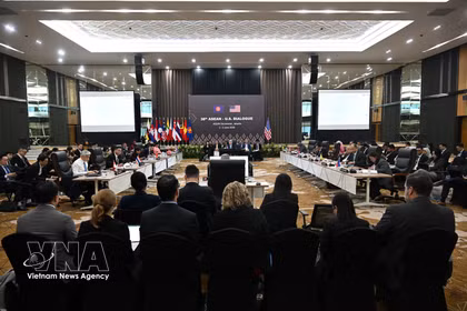 38e Dialogue ASEAN–États-Unis (AUSD 38). Photo. VNA