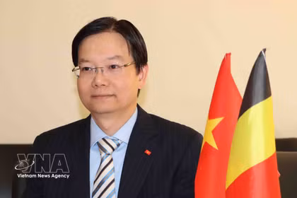 Tran Ngoc Quan, conseiller commercial du Vietnam en Belgique et auprès de l'UE. Photo: VNA