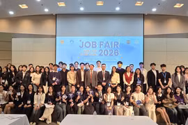 Participants au "Job Fair 2026". Photo: VNA