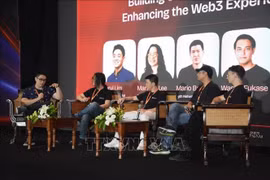 La Semaine vietnamienne de la technologie blockchain et de l’intelligence artificielle 2025 – Super Vietnam 2025 se tient les 4 et 5 juin à Da Nang. Photo: VNA