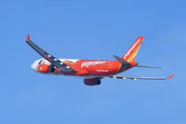 Vietjet a de nouveau été nommé meilleur transporteur ultra low cost au monde pour 2025. Photo: Vietjet