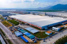 Zone économique de Vung Ang dans la province de Ha Tinh. Photo: VNA