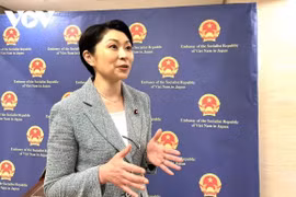 La présidente de l'Alliance parlementaire d'amitié Japon-Vietnam, Obuchi Yuko. Photo: VNA