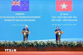 Le Vietnam et la Nouvelle-Zélande établissent leur partenariat stratégique intégral