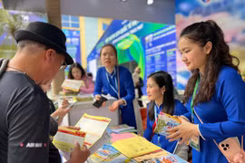 Stand de Vietravel au VITM Hanoi 2025. Photo: VNA