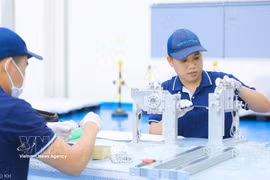 La nouvelle usine de LG Innotek fabriquera plusieurs types de supports avancés. Photo: VNA