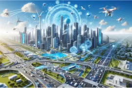 Le développement des villes intelligentes devrait devenir un moteur important de la croissance économique du Vietnam. Photo: ocd.vn