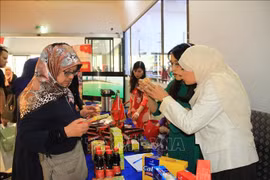 Promotion des produits vietnamiens en Algérie. Photo: VNA