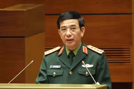 Le ministre de la Défense, Phan Van Giang. Photo: VNA