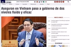 L'article publié sur le site Web de Prensa Latina. Photo: capture d'écran
