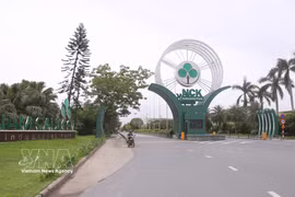 Le parc industriel de Nam Cau Kien, modèle économique privé typique de Hai Phong, a été sélectionné par l'Organisation des Nations Unies pour le développement industriel (ONUDI) parmi 37 parcs industriels répartis dans 7 pays pour participer au Programme mondial de parcs éco-industriels. Photo : VNA