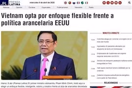 Article « Le Vietnam opte pour une approche flexible de la politique tarifaire américaine ». Photo: VNA