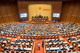 L'Assemblée nationale examine le 31 octobre des lois en matière de défense et de cybersécurité. Photo: VNA