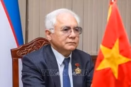 Le docteur Alisher Mukhamedova, président de l’Association d’amitié Ouzbékistan-Vietnam. Photo: VNA