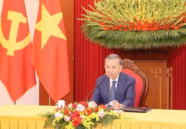 Le secrétaire général du Parti et président Tô Lâm. Photo: VNA