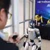 Espace d'exposition et de présentation des produits lors de l'AI Day 2026. Photo : VNA