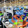 La Sarl Billion Max Vietnam, société à capitaux 100 % hongkongais (Chine), fabrique des jouets pour enfants destinés à l'exportation vers les États-Unis, la France et le Chili. Photo : VNA
