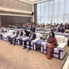 Trente-neuf grandes entreprises et groupes majeurs de Shanghai ont participé à une rencontre de promotion de l’investissement présidée par Tran Duy Dong, le 16 avril. Photo: VNA